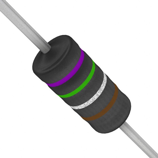 WHBR75FET RES 0.75 OHM 1% 1W AXIAL