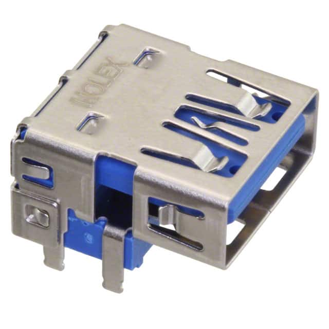 0483910003 CONN RCPT USB3.0 TYPEA 9POS R/A
