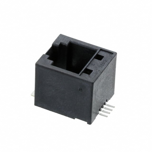 0855135115 CONN MOD JACK 6P4C VERT UNSHLD