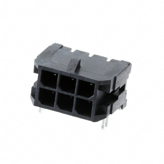 0430450606 CONN HEADER SMD R/A 6POS 3MM
