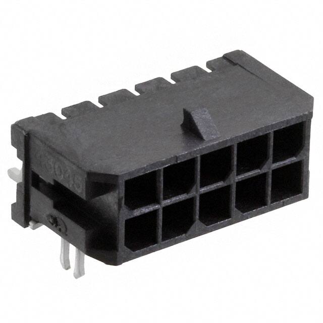 0430451008 CONN HEADER SMD R/A 10POS 3MM