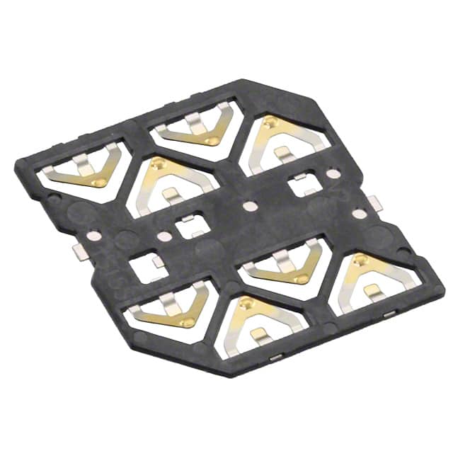 1510320001 CONN SIM CARD BLK STYLE SIDE ENT