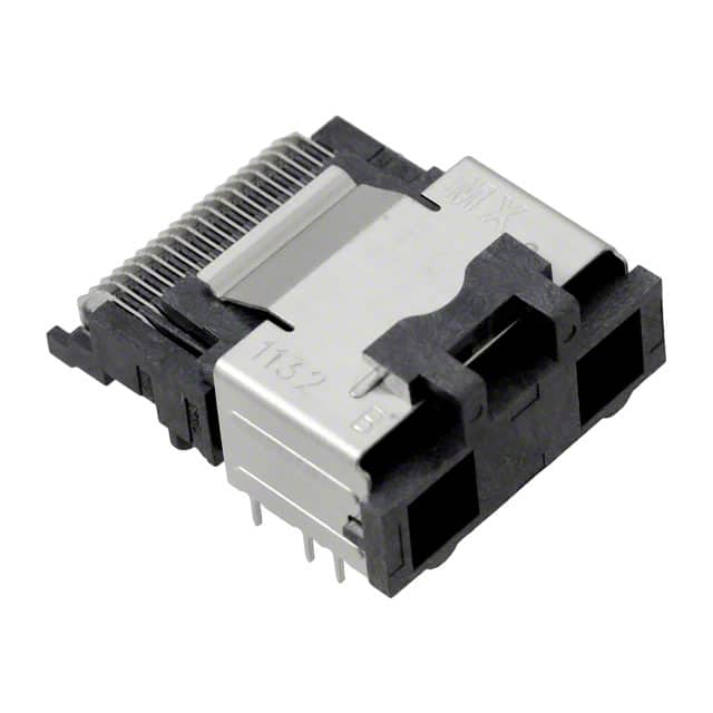 0757830132 CONN MINI SAS RCP 36P SLD RA SMD