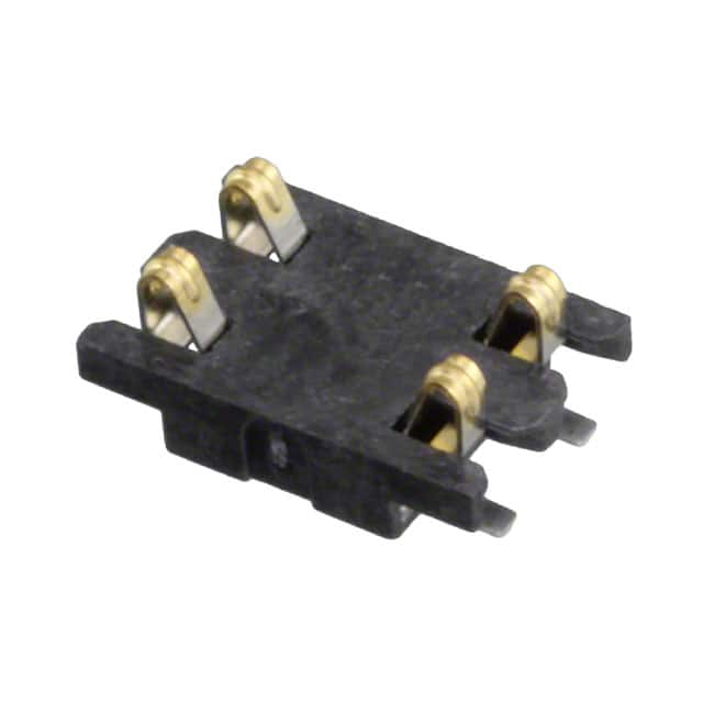 0788640001 CONN SPRING BATTERY 4POS SMD