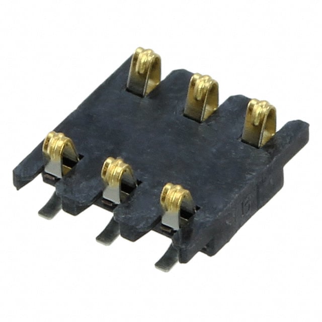 0788641001 CONN SPRING BATTERY 6POS SMD