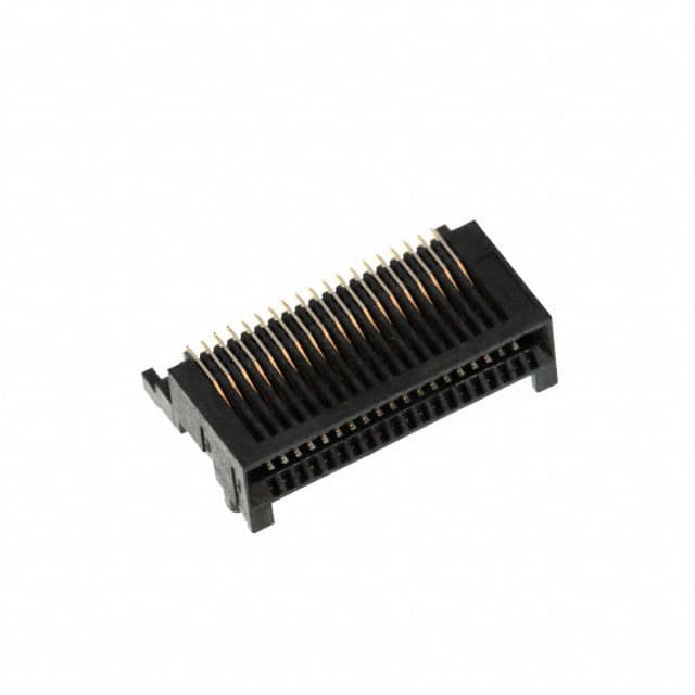 0755860010 CONN MINI SAS RCP 38P SLD RA SMD