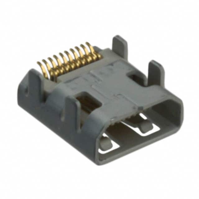 0467651001 CONN RCP MICRO HDMI 19POS SMD RA