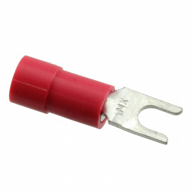 0191310044 CONN SPADE TERM 18-22AWG #4 RED