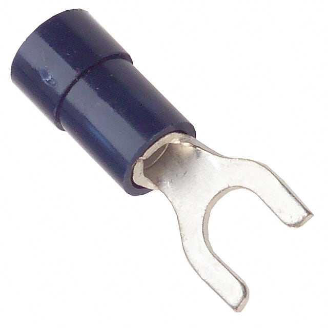 0191440021 CONN SPADE TERM 14-16AWG #8 BLU