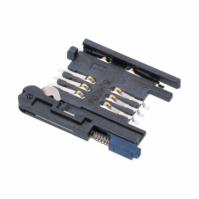 0912283007 CONN SIM CARD PUSH-PUSH R/A SMD