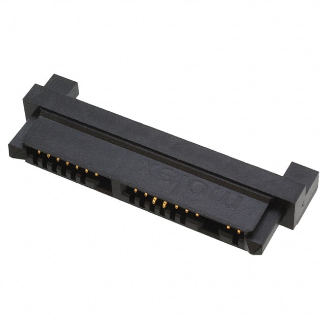 0783200001 CONN MICRO SATA RCPT 16P R/A SMD