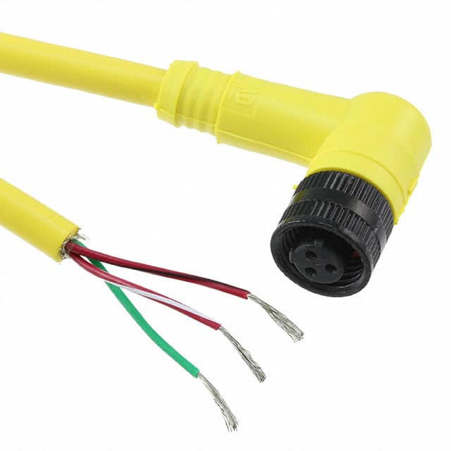 1200720250 CBL 3POS FMALE TO WIRE 6'