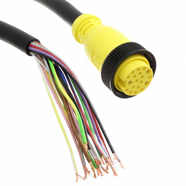1300080306 CBL CIRC 19POS FEM TO WIRE 32.8'