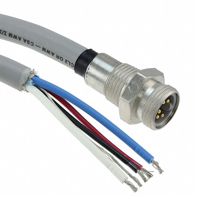 1300390299 CBL 5POS MALE TO WIRE 3.28'