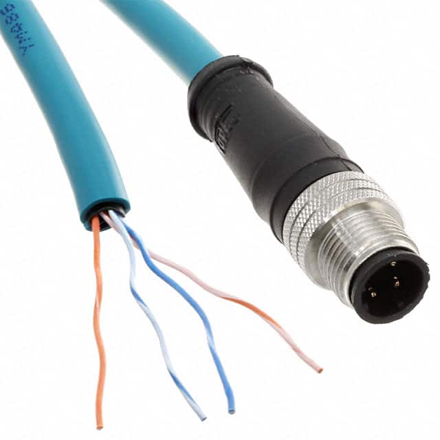 1300480038 CBL 4POS MALE TO WIRE 3.28'