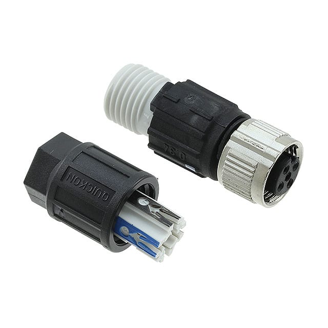 1200710087 CONN PLUG FMALE 4POS GOLD IDC