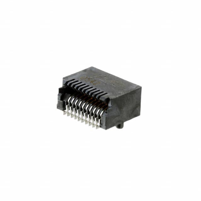 0744410001 CONN SFP+ RCPT 20POS SLD R/A SMD