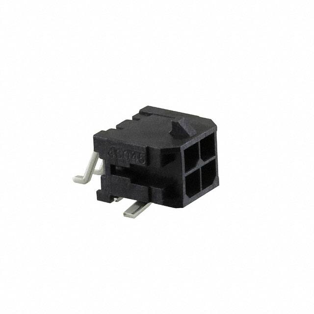 0430450411 CONN HEADER SMD R/A 4POS 3MM