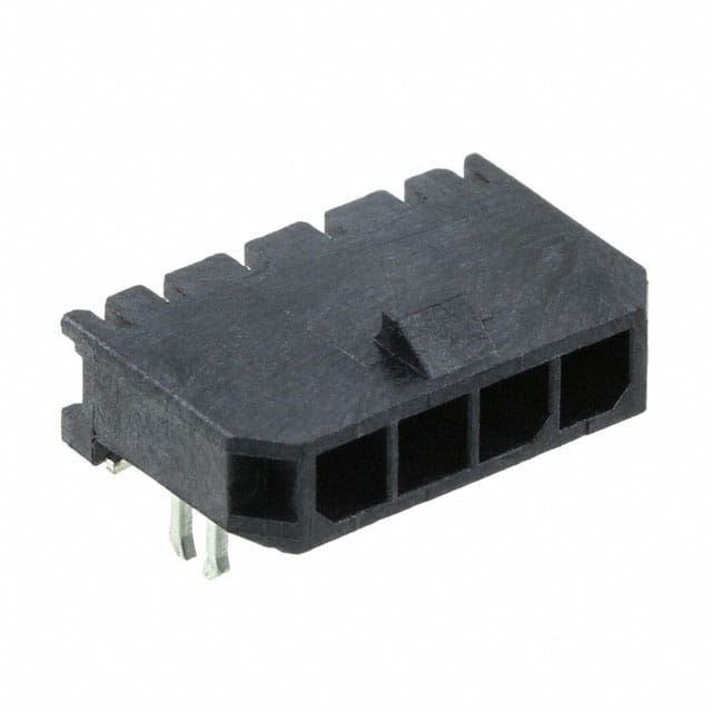 0436500409 CONN HEADER SMD R/A 4POS 3MM