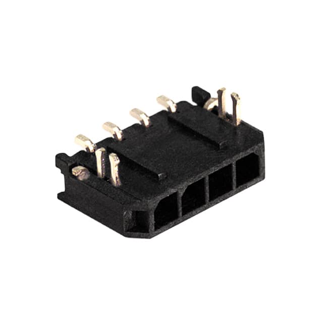 0436500410 CONN HEADER SMD R/A 4POS 3MM