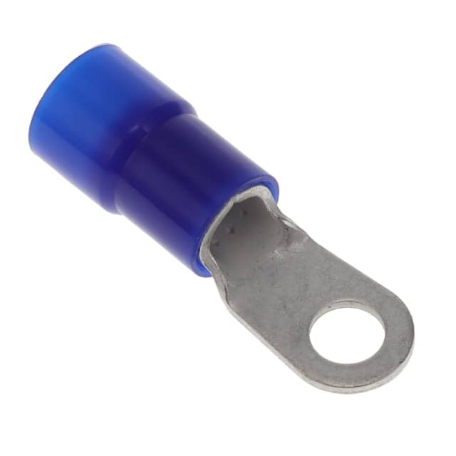 0190670072 CONN RING CIRC 6AWG #1/4 CRIMP