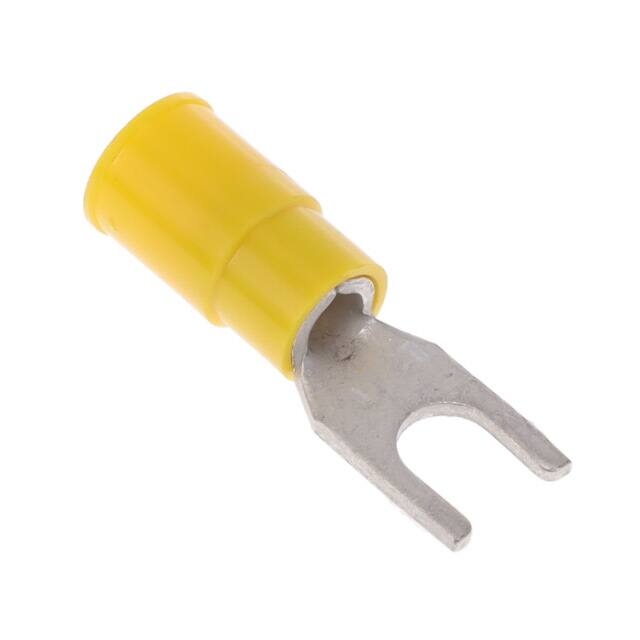 0191310059 CONN SPADE TERM 10-12AWG #10 YEL