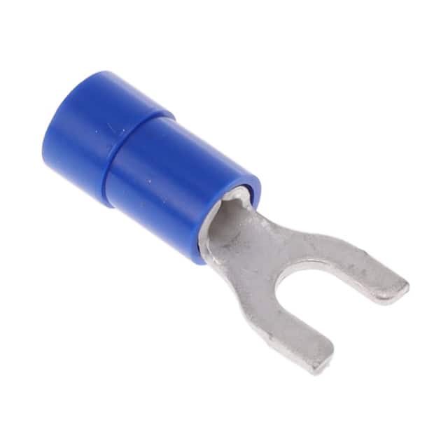 0191440019 CONN SPADE TERM 14-16AWG #6 BLU