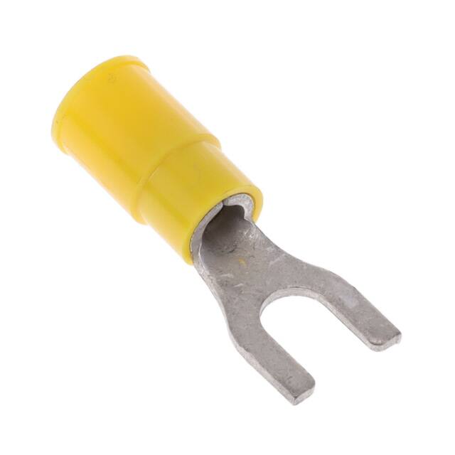 0191440043 CONN SPADE TERM 10-12AWG #10 YEL