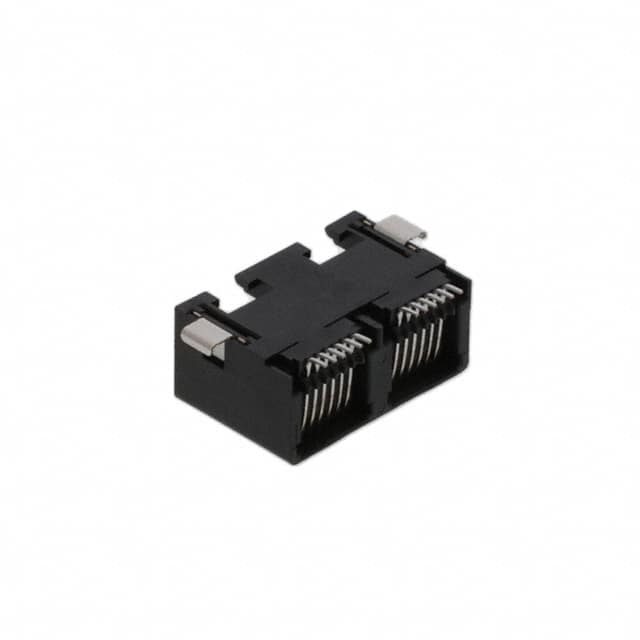 0438410005 CONN MOD JACK 6P6C R/A UNSHLD