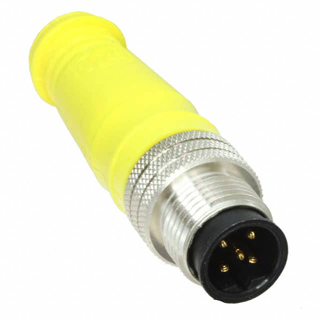 1201020002 CONN TERMINATOR M12 YELLOW