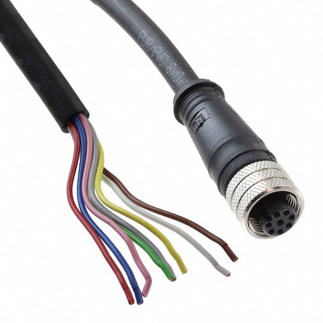 1200650953 CBL 8POS FMALE TO WIRE 16.4'