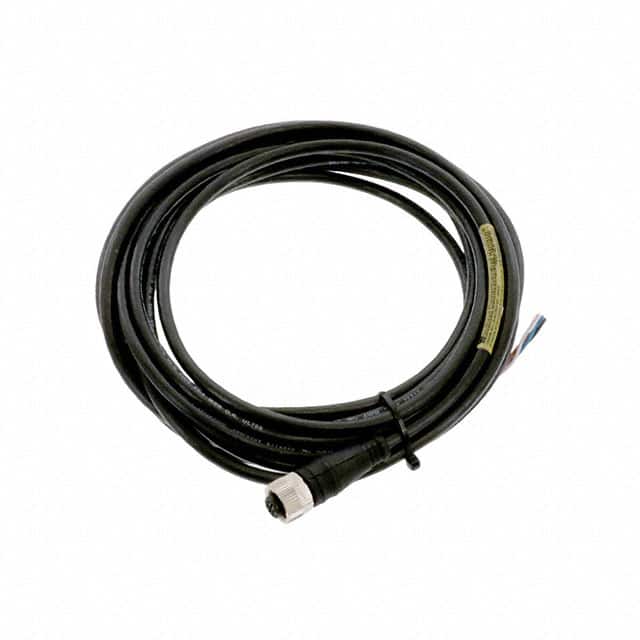 1200652253 CBL CIRC 5POS FEM TO WIRE 16.40'