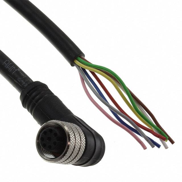 1200658589 CBL CIRC 8POS FEM TO WIRE 32.8'