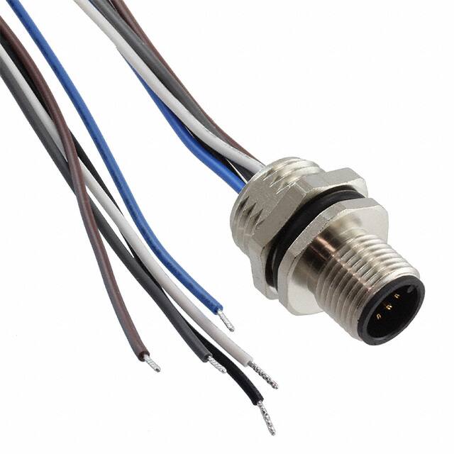 1200700231 CBL CIRC 5POS MALE TO WIRE 0.98'