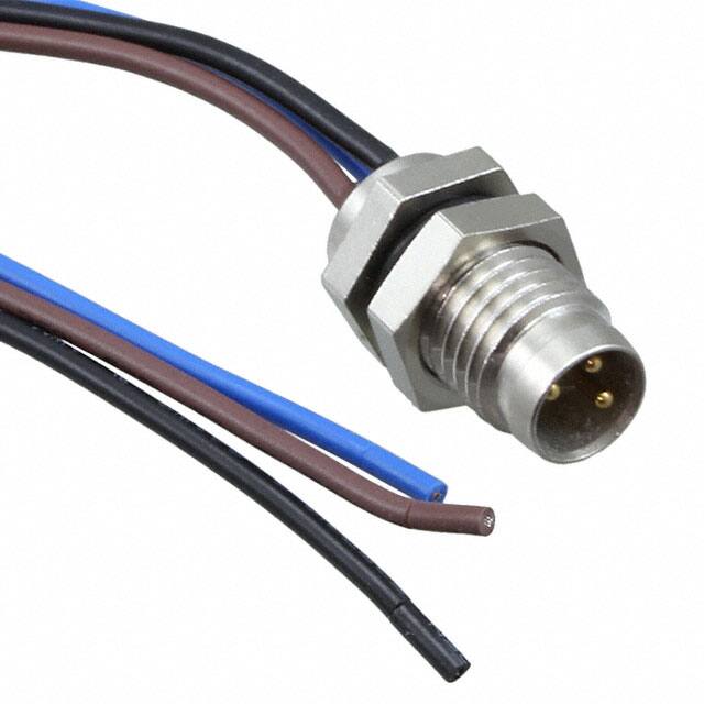 1200905073 CBL CIRC 3POS MALE TO WIRE 0.66'
