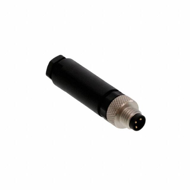 1200910023 CONN RCPT MALE 3POS GOLD SCREW