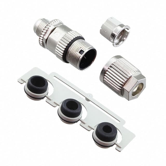 1300470018 CONN RCPT MALE 4POS GOLD SCREW