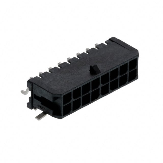 0430451611 CONN HEADER SMD R/A 16POS 3MM