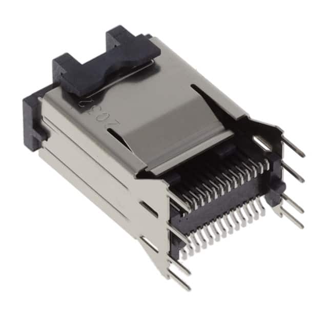 0757840048 CONN MINI SAS RCPT 26POS SLD SMD