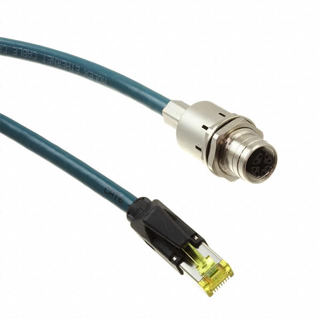 1203410750 REC M12 CAT6A RJ45 8P FE STR PUR