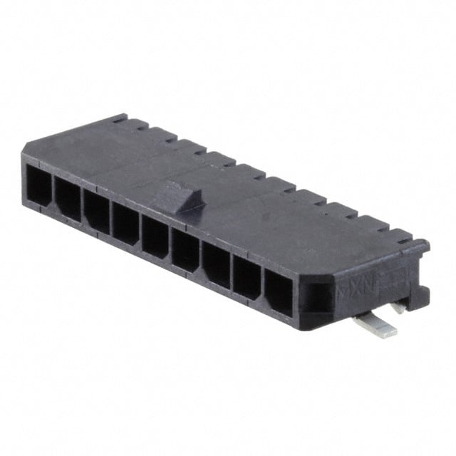 0436500912 CONN HEADER SMD R/A 9POS 3MM