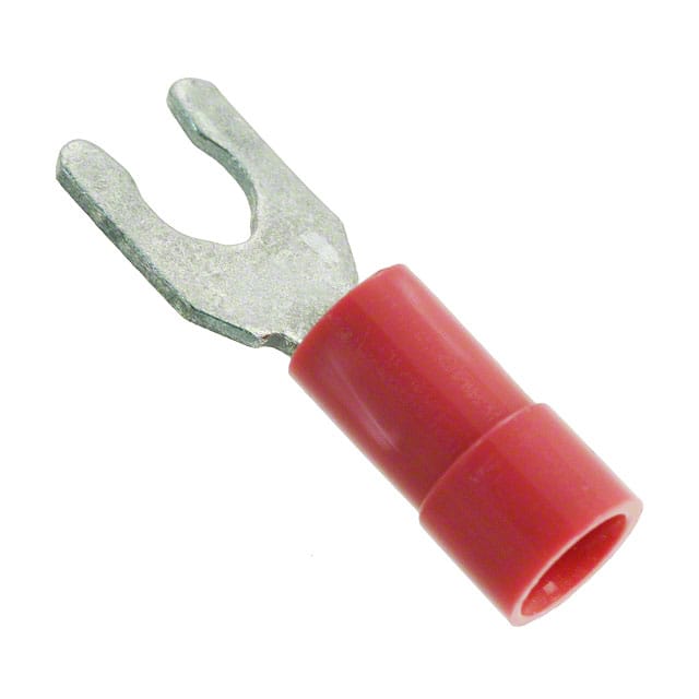 0190990010 CONN SPADE TERM 18-22AWG #6 RED
