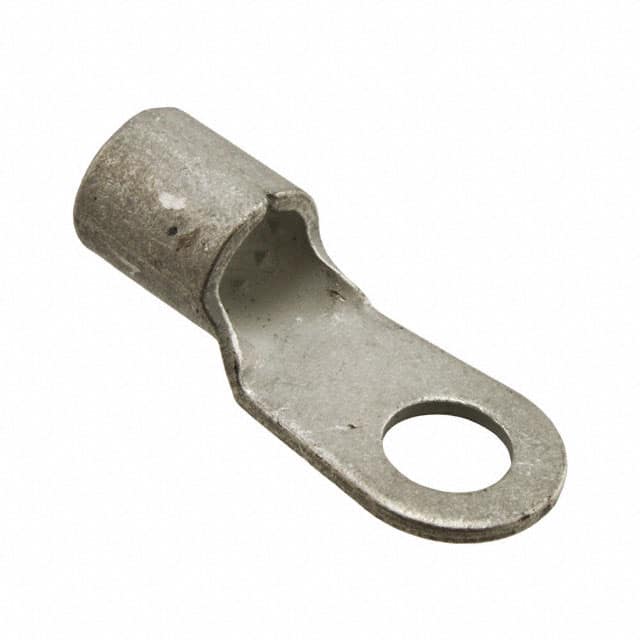 0191930215 CONN RING FLAT 6AWG #1/4 CRIMP