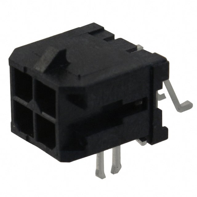 0430450406 CONN HEADER SMD R/A 4POS 3MM