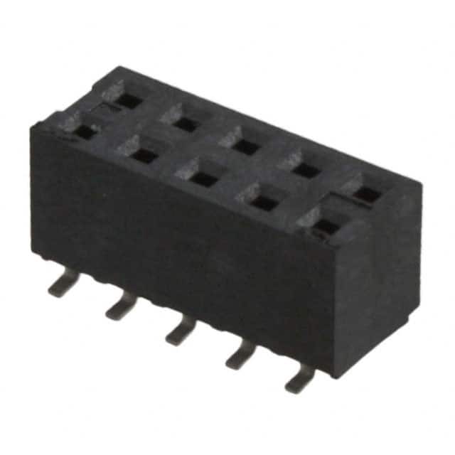 0791098604 CONN RCPT 10POS 0.079 GOLD SMD