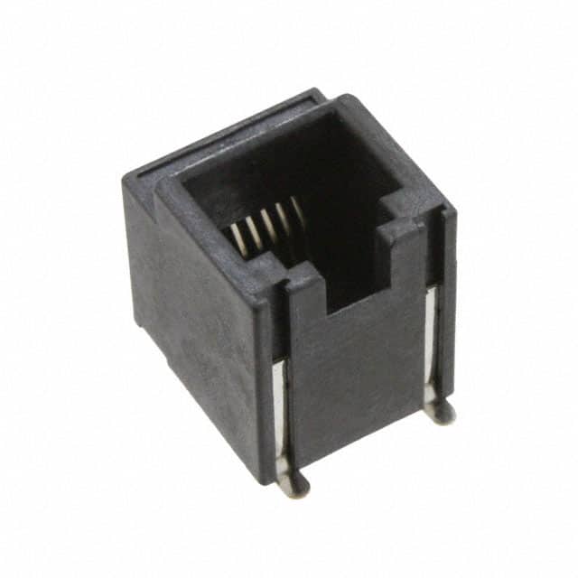 0855105019 CONN MOD JACK 6P6C VERT UNSHLD