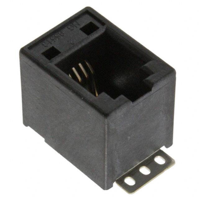 0855135016 CONN MOD JACK 4P4C VERT UNSHLD