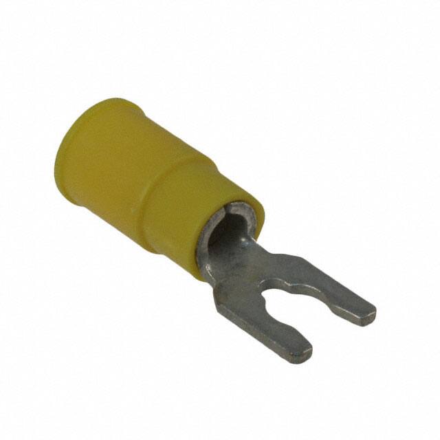 0190990049 CONN SPADE TERM 10-12AWG #8 YEL