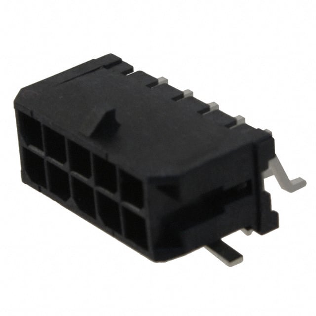 0430451010 CONN HEADER SMD R/A 10POS 3MM