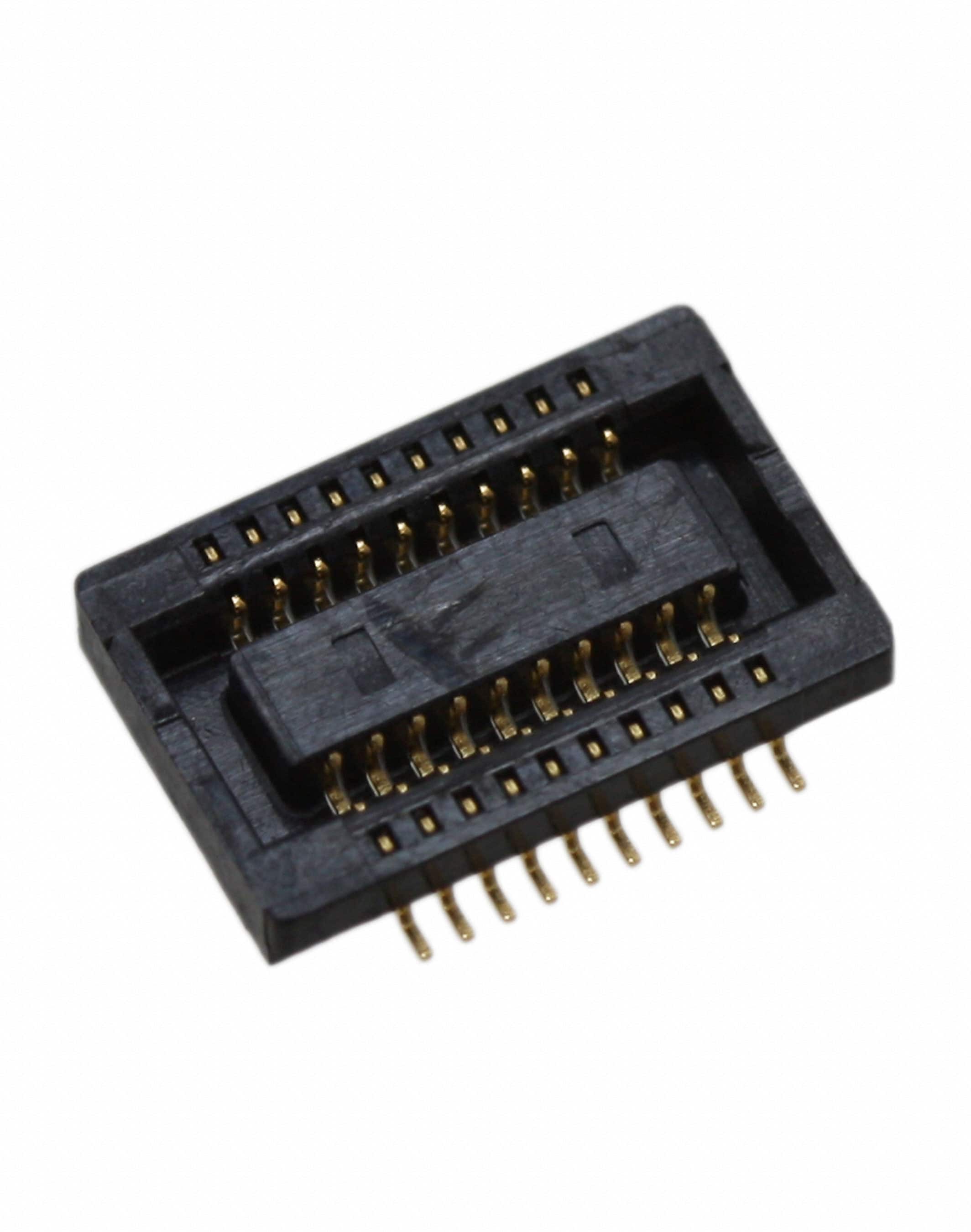 0547220204 CONN RCPT 20POS SMD GOLD